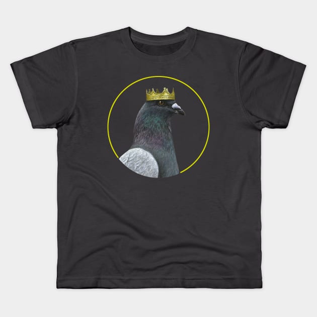 Rock dove Kids T-Shirt by Mikhail Vedernikov